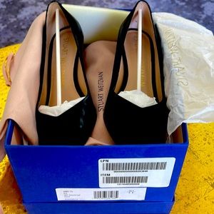 Stuart Weitzman Black Heels in Great Condition with Box and Duster Bag included